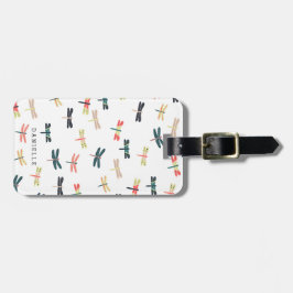 Etiqueta De Bagagem Libélulas personalizadas de |