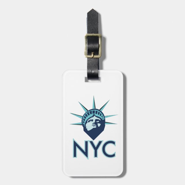 Etiqueta De Bagagem Liberdade de NY (Frente Vertical)