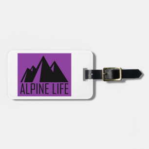 Etiqueta De Bagagem Life Alpina