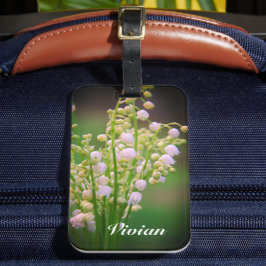 Etiqueta De Bagagem Lily of the valley personalised