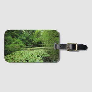 Etiqueta De Bagagem Lily Pads no Pond