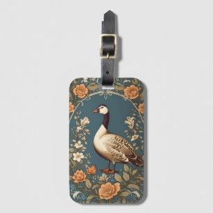 Etiqueta De Bagagem Linda Vintage Goose William Morris Inspirou