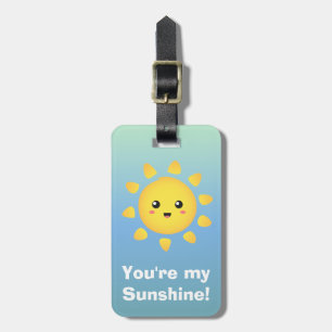 Etiqueta De Bagagem Lindo Você É Meu Sol