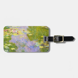 Etiqueta De Bagagem Lírios de água, Claude Monet 1919