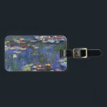 Etiqueta De Bagagem Lírios de água de Claude Monet<br><div class="desc">Lírios de água de Claude Monet</div>