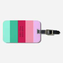 Listra Horizontal Colorblock Viva Magenta Primaver