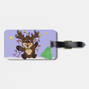 Etiqueta De Bagagem Little Reindeer