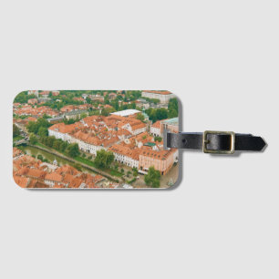 Etiqueta De Bagagem Ljubljana de cima
