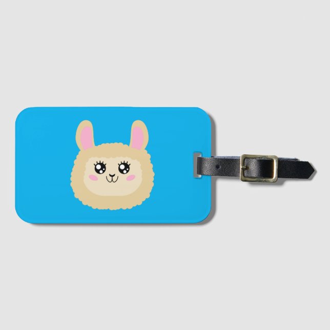 Etiqueta De Bagagem Llama (Frente Horizontal)