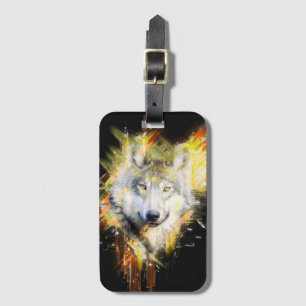 Etiqueta De Bagagem Lobo