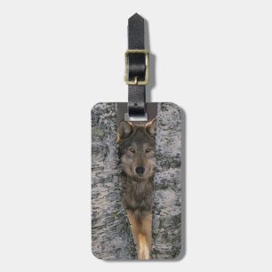Etiqueta De Bagagem Lobo
