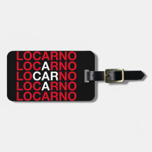 Etiqueta De Bagagem LOCARNO Swiss Flag