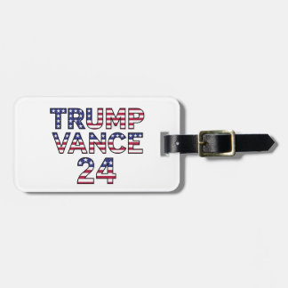 Etiqueta De Bagagem Logotipo da campanha Trump Vance 2024