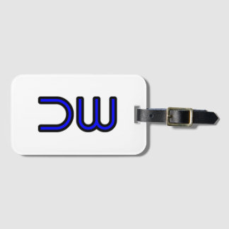 Etiqueta De Bagagem Logotipo da Empresa DW DEK-WORX
