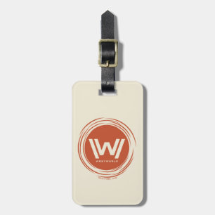 Etiqueta De Bagagem Logotipo estilizado de Westworld Sun