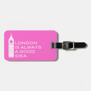 Etiqueta De Bagagem Londres é sempre um bom Tag da bagagem da ideia