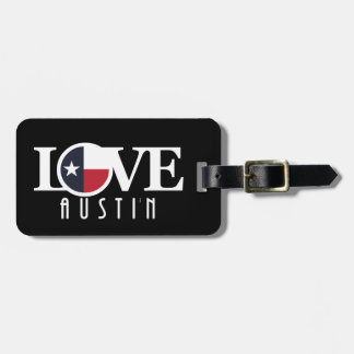 Etiqueta De Bagagem LOVE Austin Texas