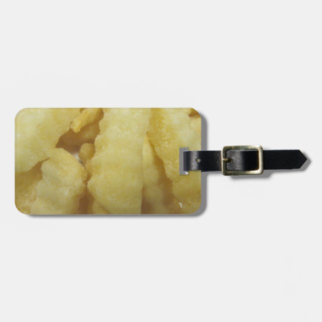 Etiqueta De Bagagem Love French Fries (Frente Horizontal)