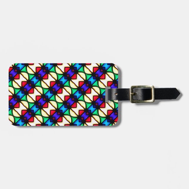 Etiqueta De Bagagem Love-Glows (Frente Horizontal)