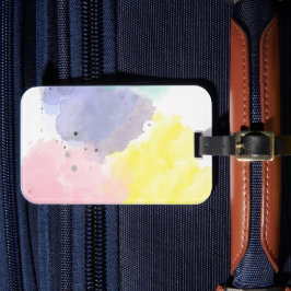 Etiqueta De Bagagem Lovely Colors With a Gentle Touch