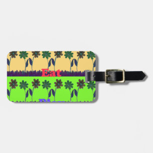 Etiqueta De Bagagem Lovly Girly Hakuna Matata colore Gifts.png