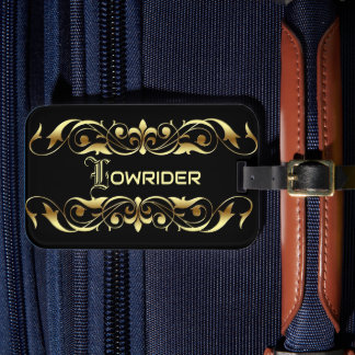 Etiqueta De Bagagem LowRider Car Floor Mat