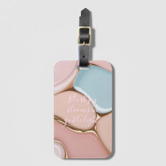 Etiqueta De Bagagem Luggage tag in stylish graphic