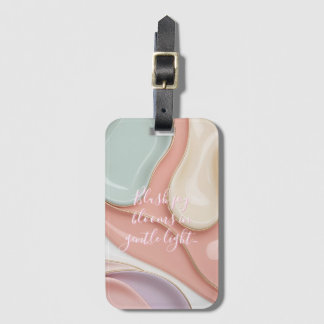 Etiqueta De Bagagem Luggage tag in stylish graphic