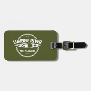 Etiqueta De Bagagem Lumber River