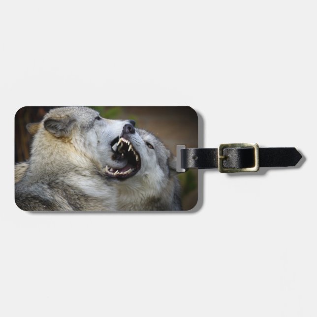 Etiqueta De Bagagem Luta do Lobo (Frente Horizontal)