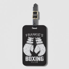 Etiqueta De Bagagem Luvas de combate de ginástica personalizadas do Bo