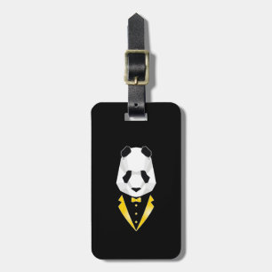 Etiqueta De Bagagem Luxury Panda