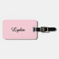 Luz contínua - rosa personalizado