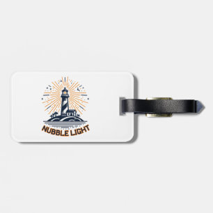 Etiqueta De Bagagem Luz de Nubble Maine Sunrise