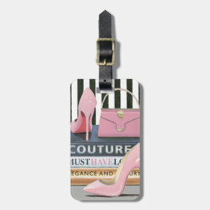 Etiqueta De Bagagem Maçã selvagem  Estrias de costura - Calçados e 