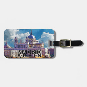 Etiqueta De Bagagem Madrid