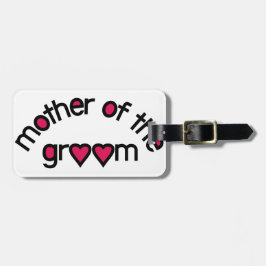 Etiqueta De Bagagem Mãe Do Noivo