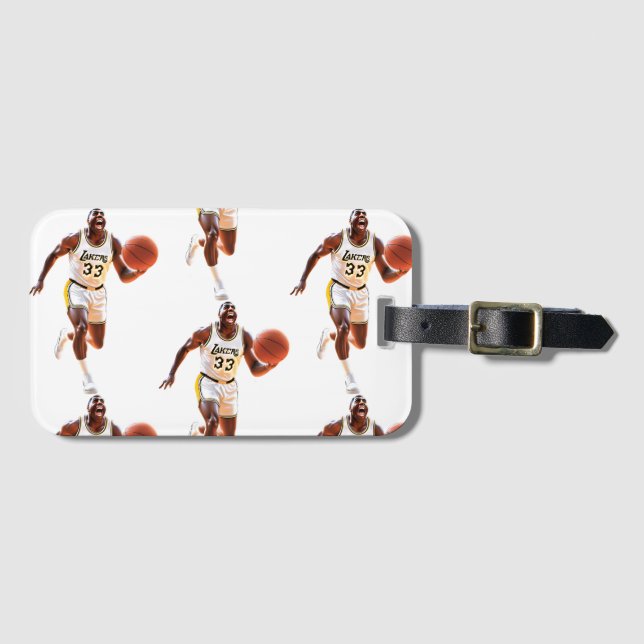 Etiqueta De Bagagem Magic Man 33 (Frente Horizontal)