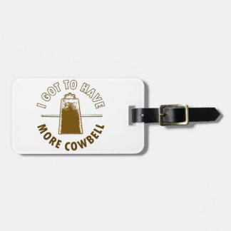 ETIQUETA DE BAGAGEM MAIS COWBELL