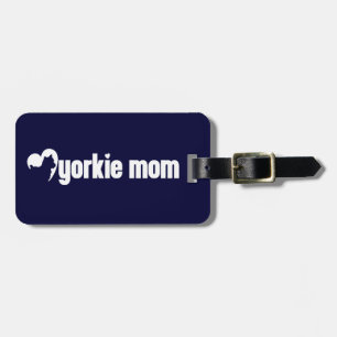 Etiqueta De Bagagem Mamã de Yorkie