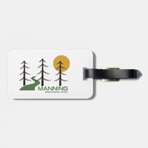 Etiqueta De Bagagem Manning Provincial Park Trail