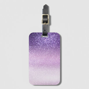 Etiqueta De Bagagem Mânre de Lilac Violet Pastel Roxo Tripla