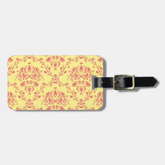 Etiqueta De Bagagem Manteiga e framboesa (Frente Horizontal)