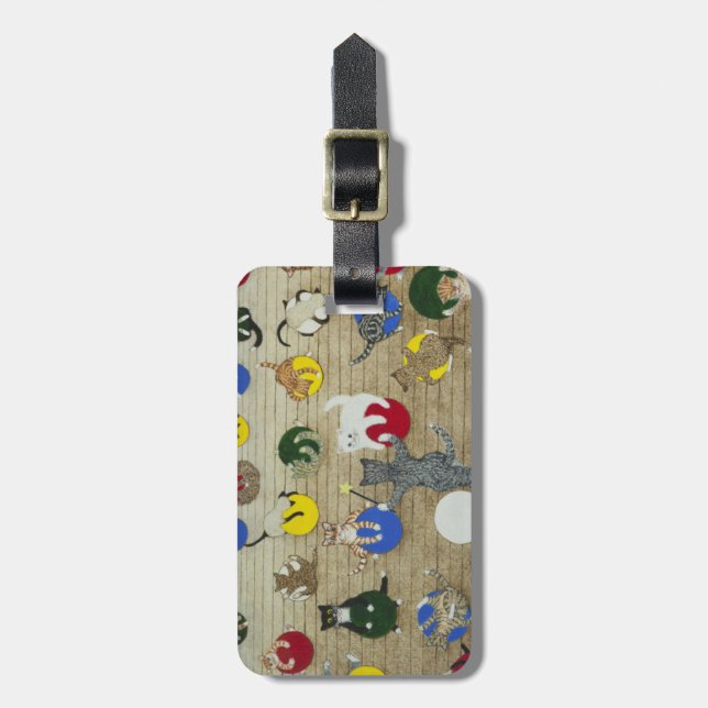 Etiqueta De Bagagem Mantendo o ajustado (Frente Vertical)