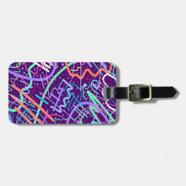 Etiqueta De Bagagem Mapa das Estrelas