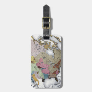 ETIQUETA DE BAGAGEM MAPA: INDIANOS AMERICANOS 3