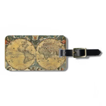 Mapa Mundial Antiquado Sofrendo Distúrbio #2