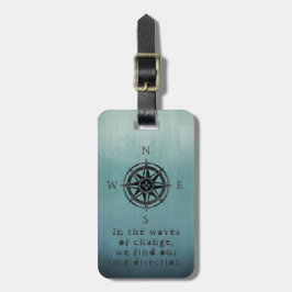 Etiqueta De Bagagem Mar azul de Ombre