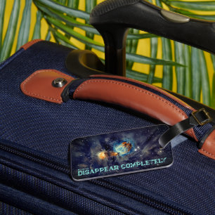 Etiqueta De Bagagem Marca de Bagagem Cosmic Escape