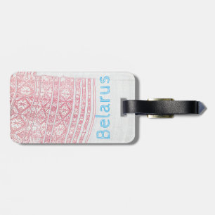 Etiqueta De Bagagem Marca de Bagagem da Arquitetura de Banho de Belaru